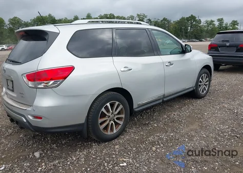 2014 Nissan Pathfinder S/Sv/Sl/Platinum from USA, damaged, VIN 5N1AR2MM7EC709478